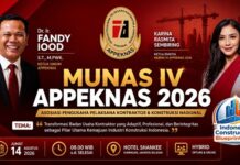 APPEKNAS Satukan Kontraktor Nasional Lewat MUNAS IV 2026, Perkuat Kolaborasi dan Digitalisasi Konstruksi
