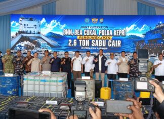 Kepri Jadi Jalur Strategis, Wagub Nyanyang Dorong Pengawasan Perairan Cegah Narkoba